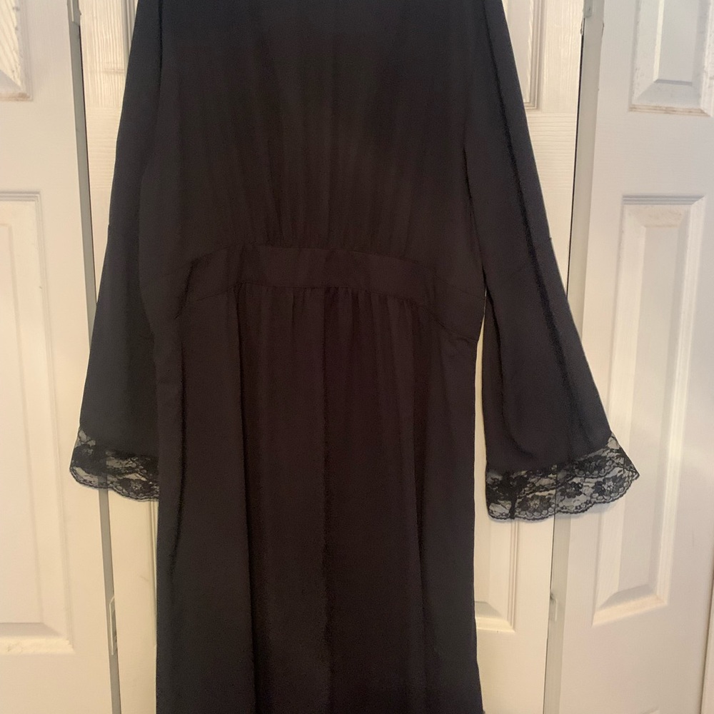 All Worthy black sheer topper sz XL